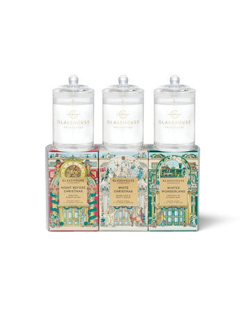 Christmas Trio 3 X 60G Soy Candles