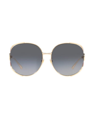 Guc Gg0225s-001 Gold-gold-grey