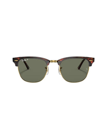 Ray Ban Sunglasses Clubmaster RB3016 W0365 51-21 Ebony Crystal Green