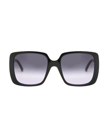 Gg0632s-001 56 Sunglass Woman Injection Black-black-grey