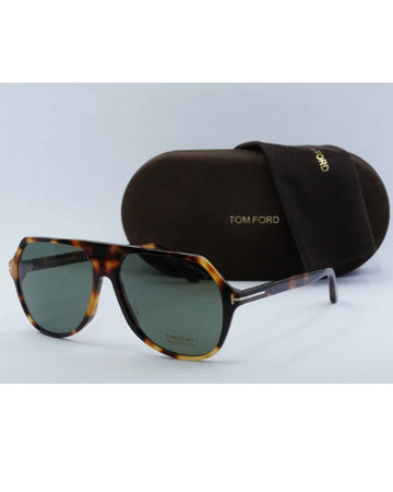 Ft09345953n Plastic 53n Blonde Havana/green 59 M