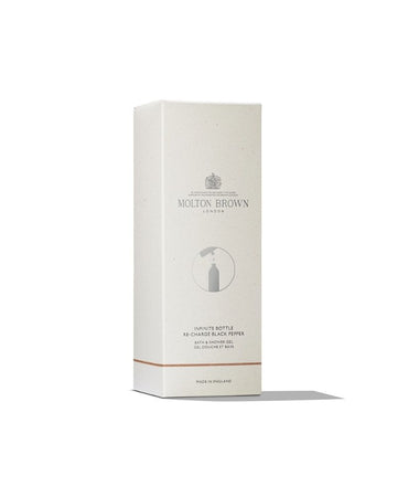 Molton Brown Re-Charge Black Pepper Bath &amp; Shower Gel Infinite Bottle 400ml