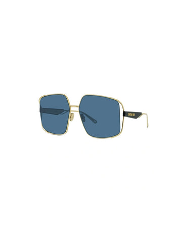 61MM SQUARE SUNGLASSES IN 10V SHINY GOLD DH