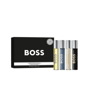 Men's Four Pieces Bottled Travel Sprays Gift Set 4x10ml