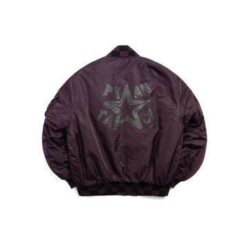 Phantaci Draw Star Flight Jacket Purple Size M