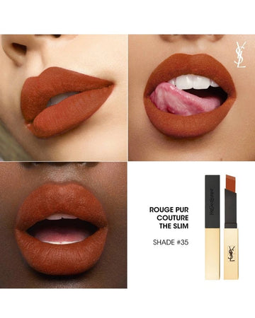 YSL the Slim Matte 35- Loud brown Maplefresh