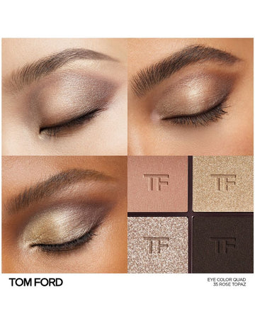 Tom Ford Eye Color Quad Creme 35 Rose Topaz 8g