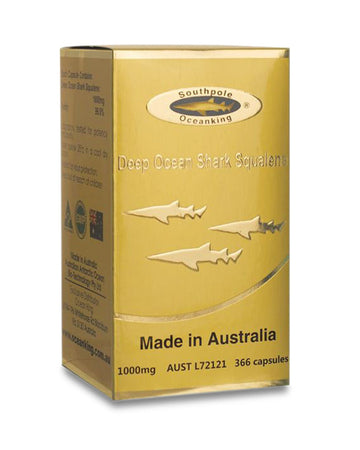 Ocean King Deep Ocean Shark Squalene 1000mg 366 Capsules