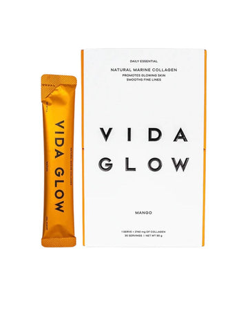 Vida Glow Natural Marine Collagen Sachets Mango