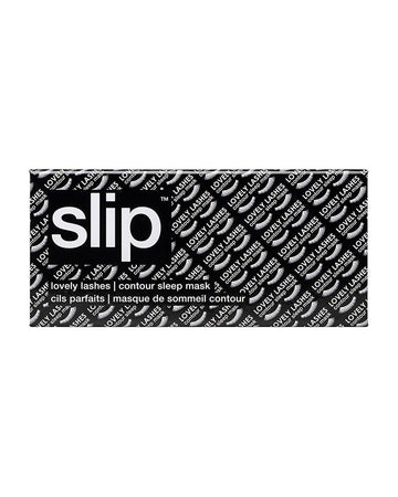 slip pure silk contour sleep mask - black