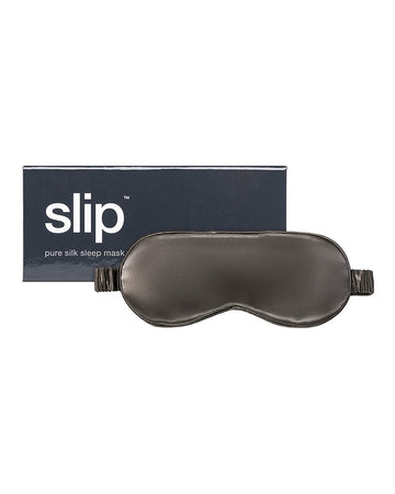 slip pure silk sleep mask - charcoal