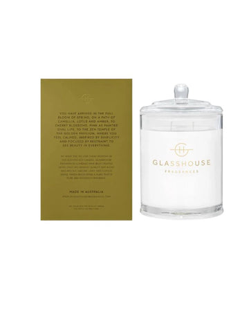 KYOTO IN BLOOM CAMELLIA & LOTUS 380g Triple Scented Soy Candle