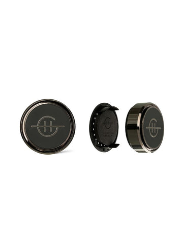 Black Car Diffuser With 1 Replacement Scent Disk - Lost In Amalfi