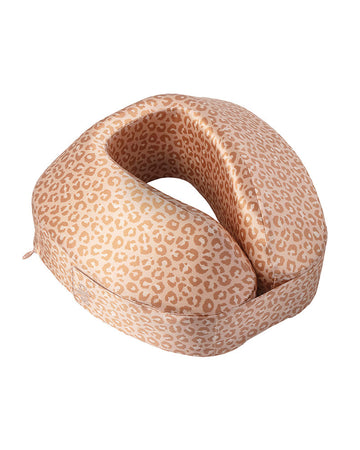 slip pure silk jet setter travel pillow - safari