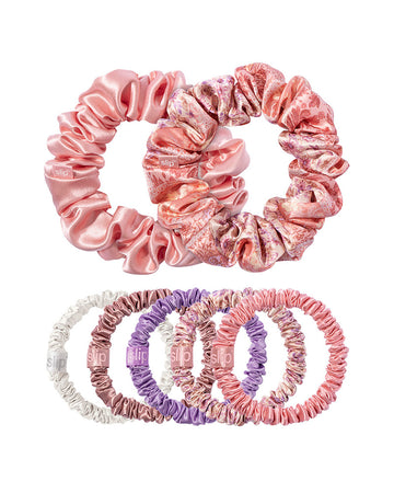 slip pure silk assorted scrunchies - boteh