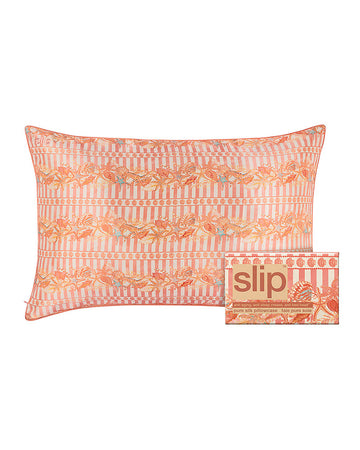 slip pure silk queen pillowcase - seashell
