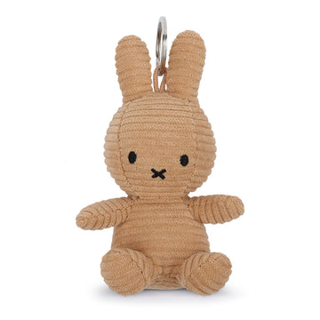 Miffy Keychain Eco Corduroy Beige 10cm/4
