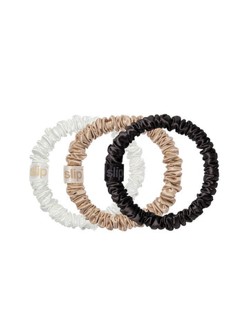 Slip Pure Silk Skinny Scrunchie Trio - Dame