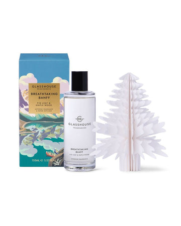 Breathtaking Banff - Maple Wood & Fig Leaf 150mL Interior Fragrance & Paper Diffuser