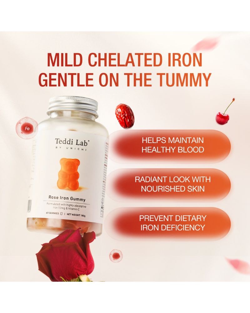 Rose Iron Gummy 180g