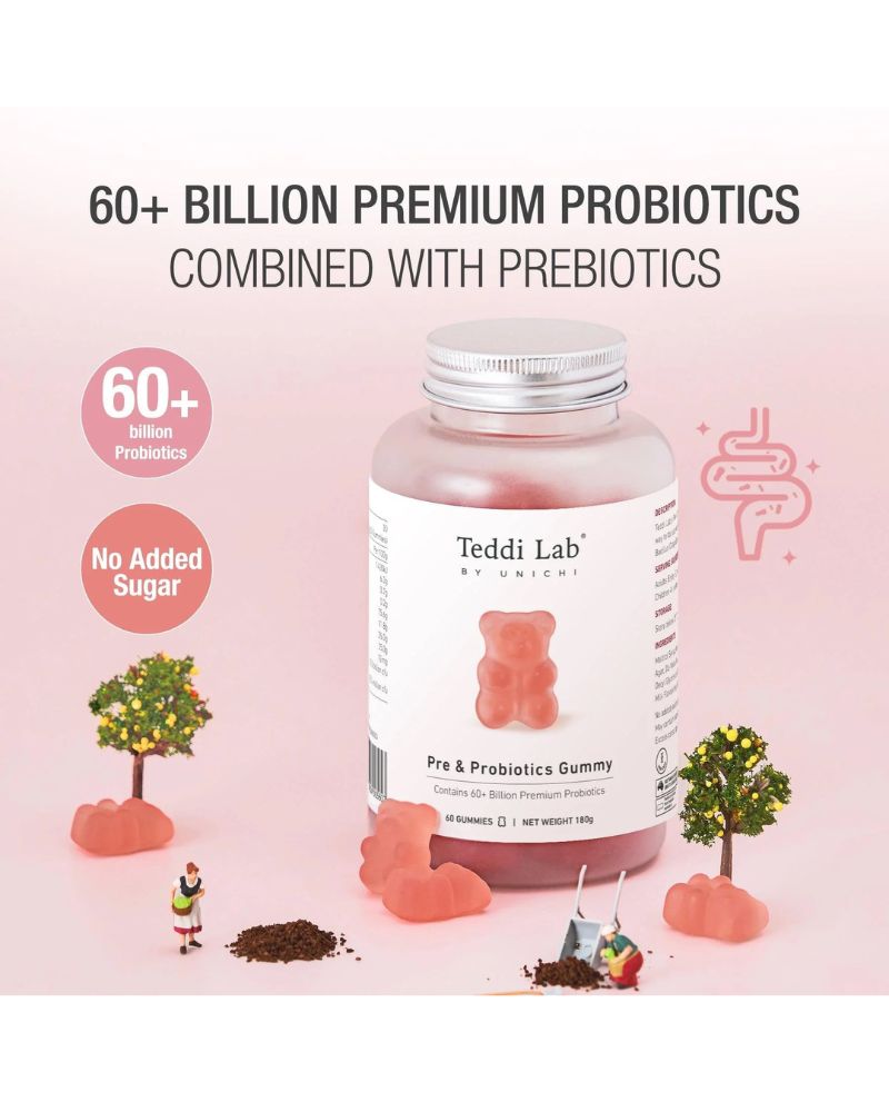 Pre &amp; Probiotics Gummy 180g
