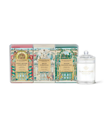 Christmas Trio 3 X 60G Soy Candles