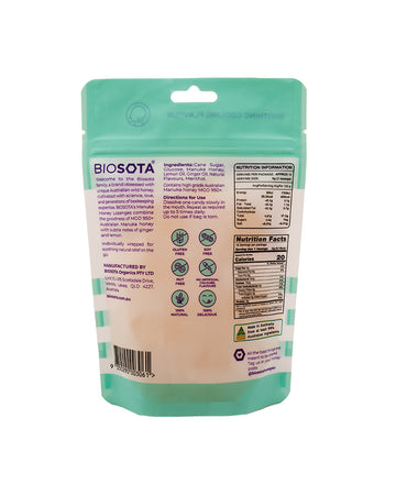 Lozenges Ginger Lemon Mgo 950+ 16pcs