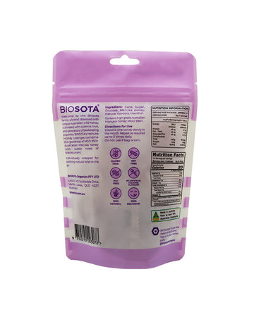 Lozenges Blackcurrent Mgo 950+ 16pcs