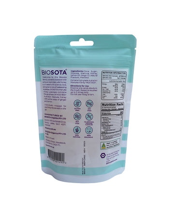 Lozenges Ginger Lemon Mgo 950+ 30pcs