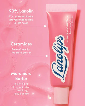 Lano Ceramide Milkshake Balm Strawberry